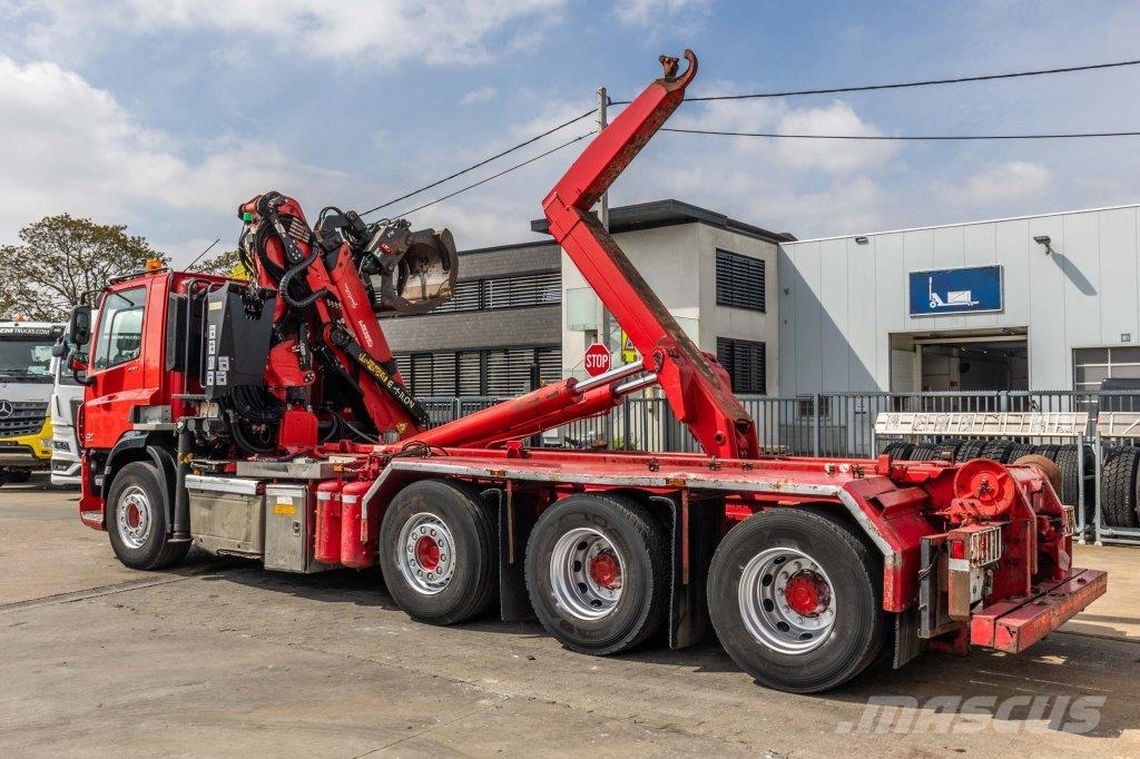DAF CF 440 FAK -8x2 + Palfinger Epsilon Q180 Z95TR Hákový nosič kontejnerů