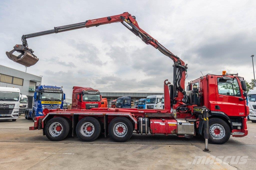 DAF CF 440 FAK -8x2 + Palfinger Epsilon Q180 Z95TR Horgos rakodó teherautók