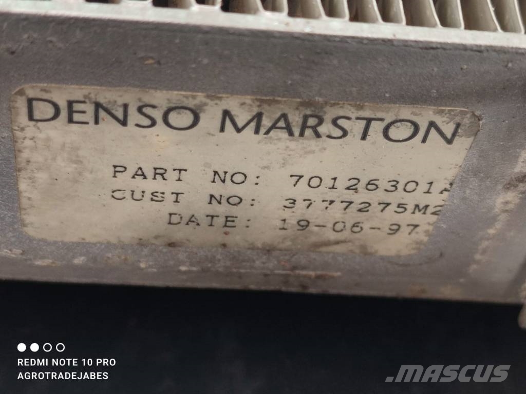 Massey Ferguson 8170 Cooling unit DENSO MARSTON 70126301A Radiatoren