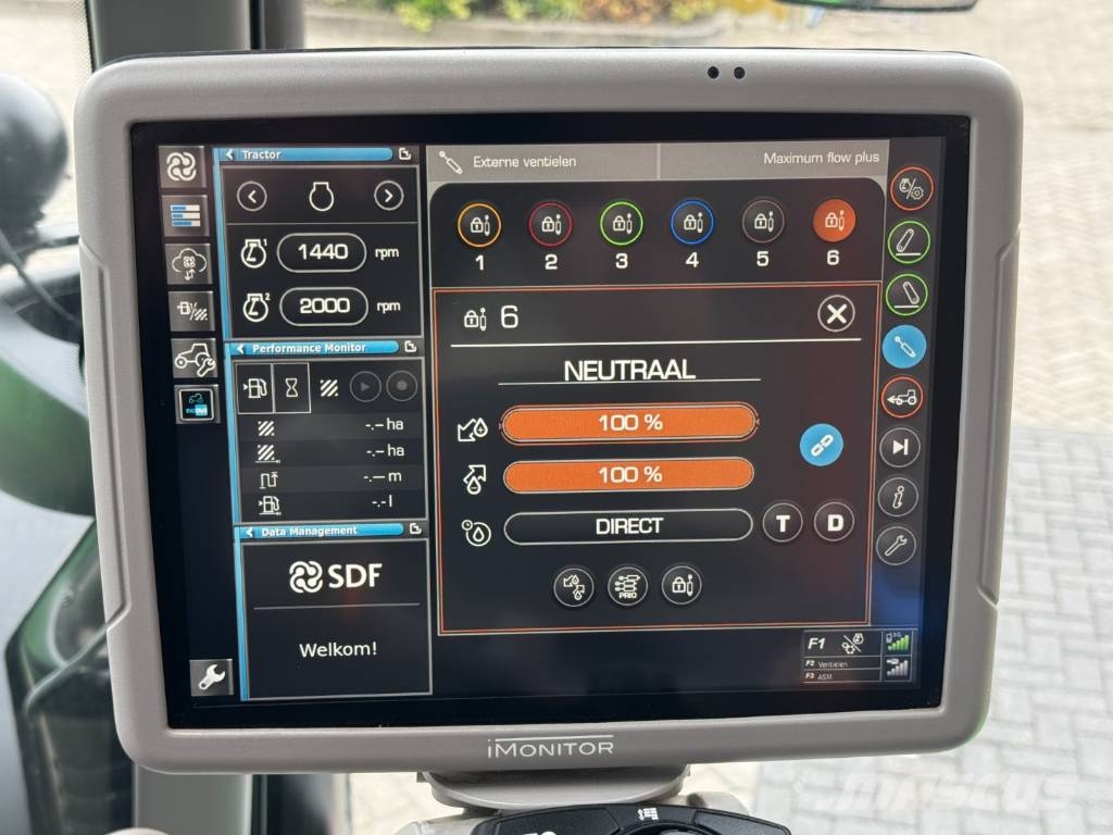 Deutz-Fahr 6210 TTV, frontlinkage + PTO, GPS ready, 2023!! Traktoriai