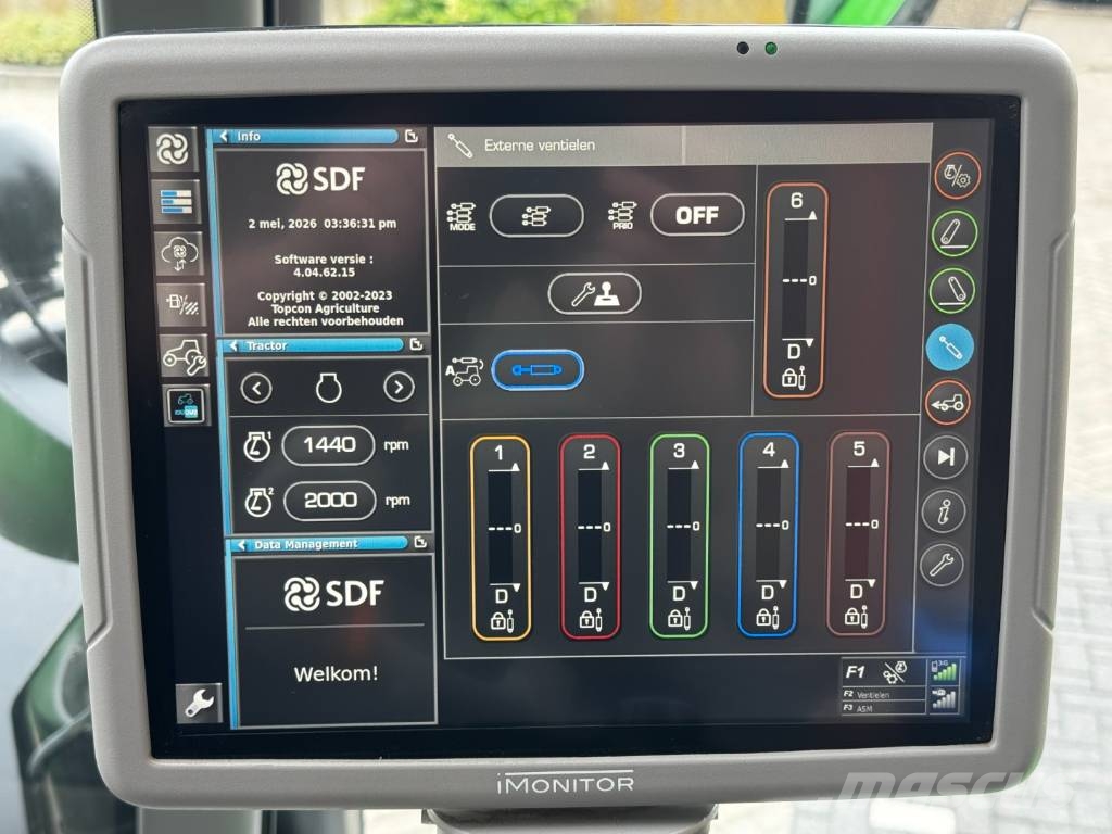 Deutz-Fahr 6210 TTV, frontlinkage + PTO, GPS ready, 2023!! Traktoriai