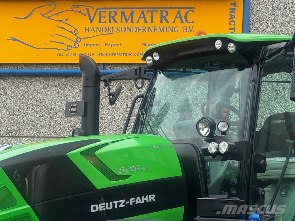 Deutz-Fahr 6210 TTV, frontlinkage + PTO, GPS ready, 2023!! Traktoriai
