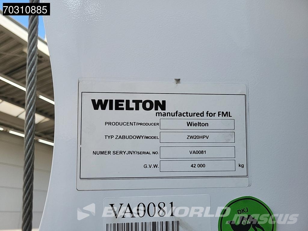 Volvo FMX 460 8X4 NEW! 13L Engine 19m3 Wielton Kipper St 덤프 트럭
