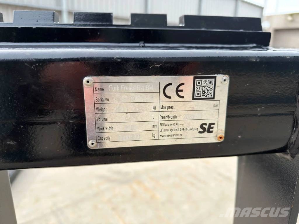 Volvo ISO / Lundberg L70 - Bord 2400mm Uñas para carretilla