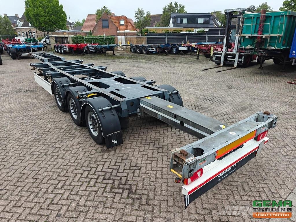 Schmitz Cargobull SCB S3D All Types of Containers - Front/Rear Slide Konttipuoliperävaunut