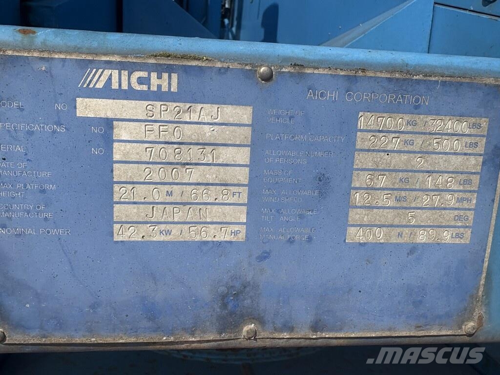 Aichi Sp21aj Teleskopske dvižne ploščadi