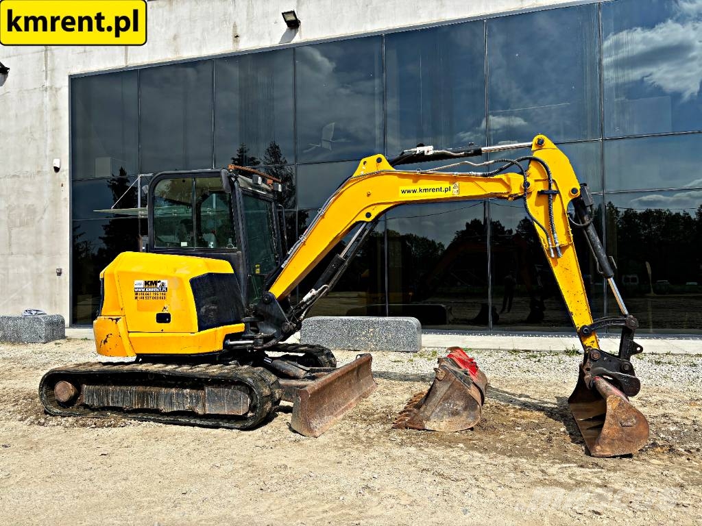 JCB 51 R-1 | JCB 55 YANMAR VIO 50 CAT 305 KUBOTA U50-5 Minigraafmachines < 7t