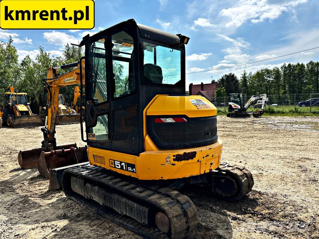 JCB 51 R-1 | JCB 55 YANMAR VIO 50 CAT 305 KUBOTA U50-5 Minigraafmachines < 7t
