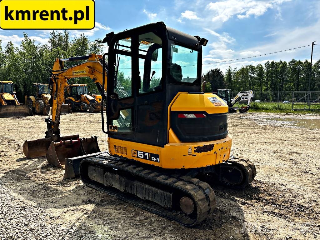 JCB 51 R-1 | JCB 55 YANMAR VIO 50 CAT 305 KUBOTA U50-5 Minigraafmachines < 7t