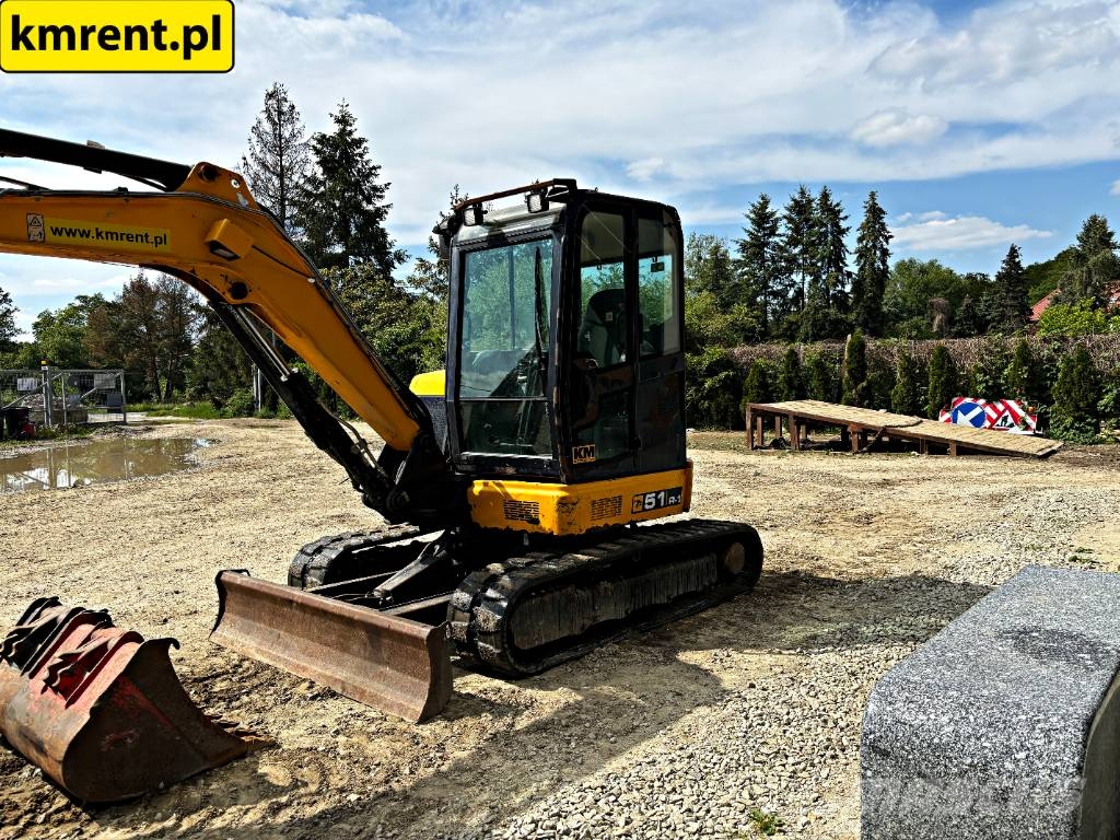 JCB 51 R-1 | JCB 55 YANMAR VIO 50 CAT 305 KUBOTA U50-5 Minigraafmachines < 7t