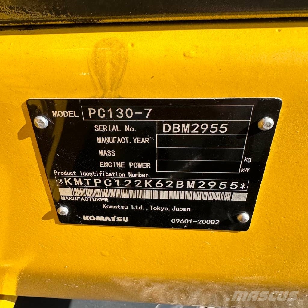 Komatsu PC 130LC-7 Rupsgraafmachines