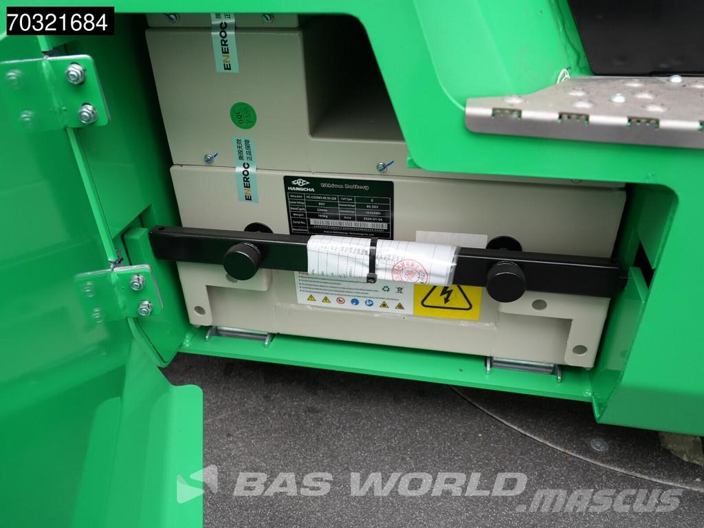 Hangcha CPD18 Electric Li-ion Forklift - Triplex - Warrant Electric forklifts