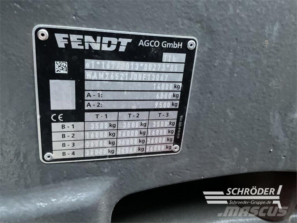 Fendt 724 VARIO GEN6 PROFI PLUS トラクター