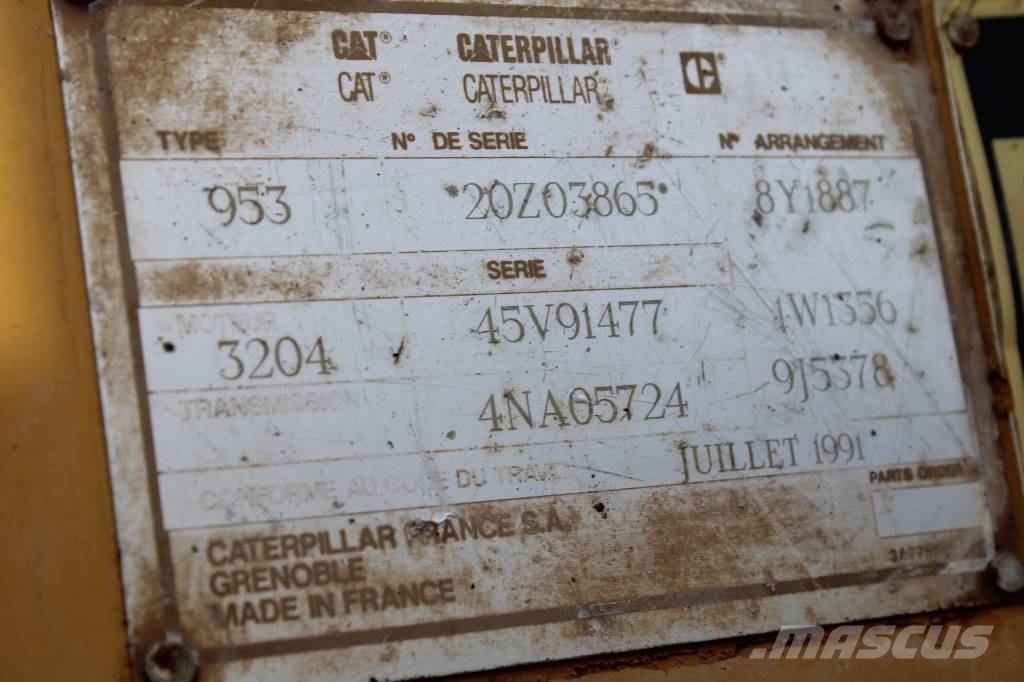 CAT 953 Φορτωτές με ερπύστριες