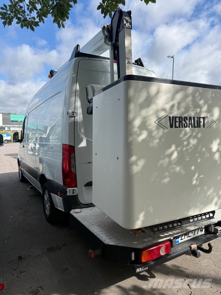 VERSALIFT VTL-145-F MB Sprinter المنصات الهوائية المثبتة على شاحنة