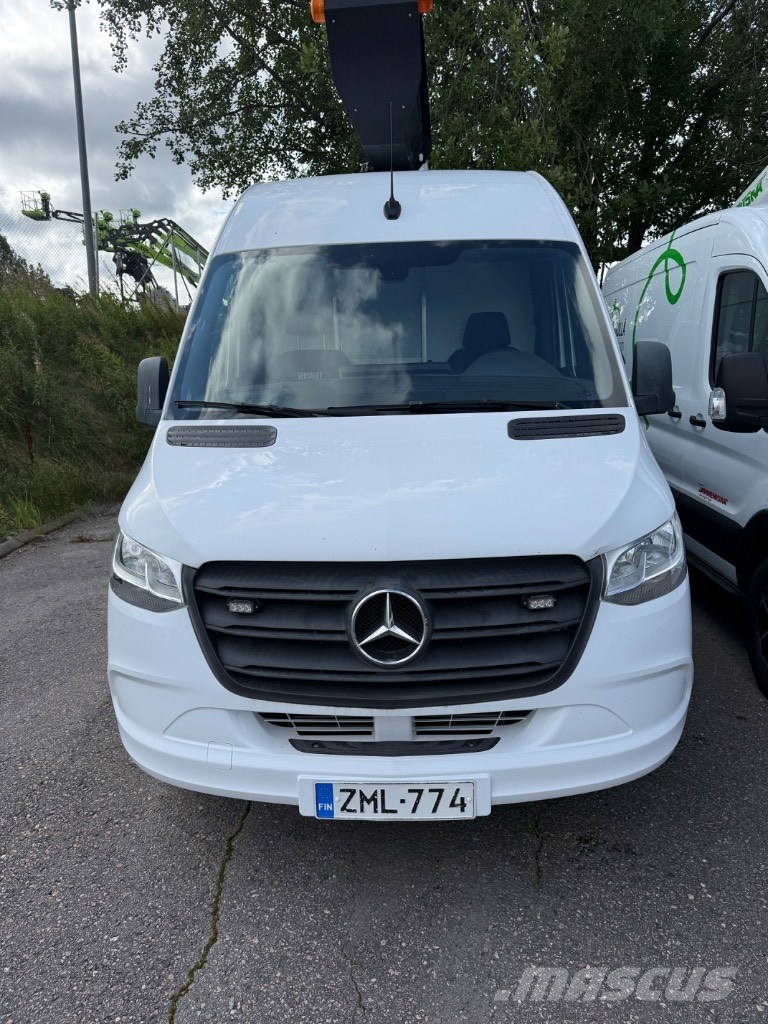 VERSALIFT VTL-145-F MB Sprinter المنصات الهوائية المثبتة على شاحنة
