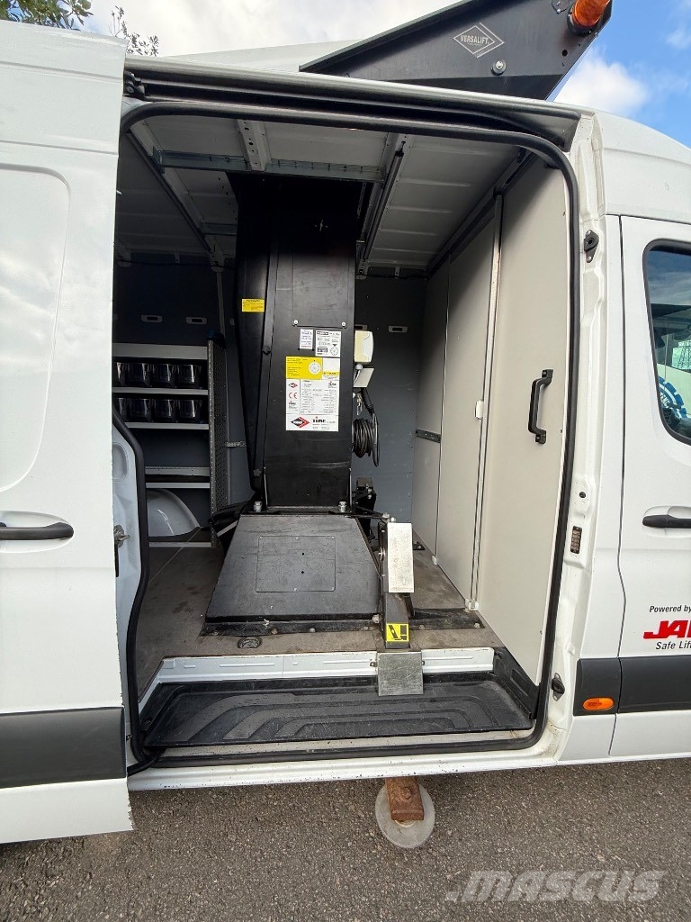 VERSALIFT VTL-145-F MB Sprinter المنصات الهوائية المثبتة على شاحنة