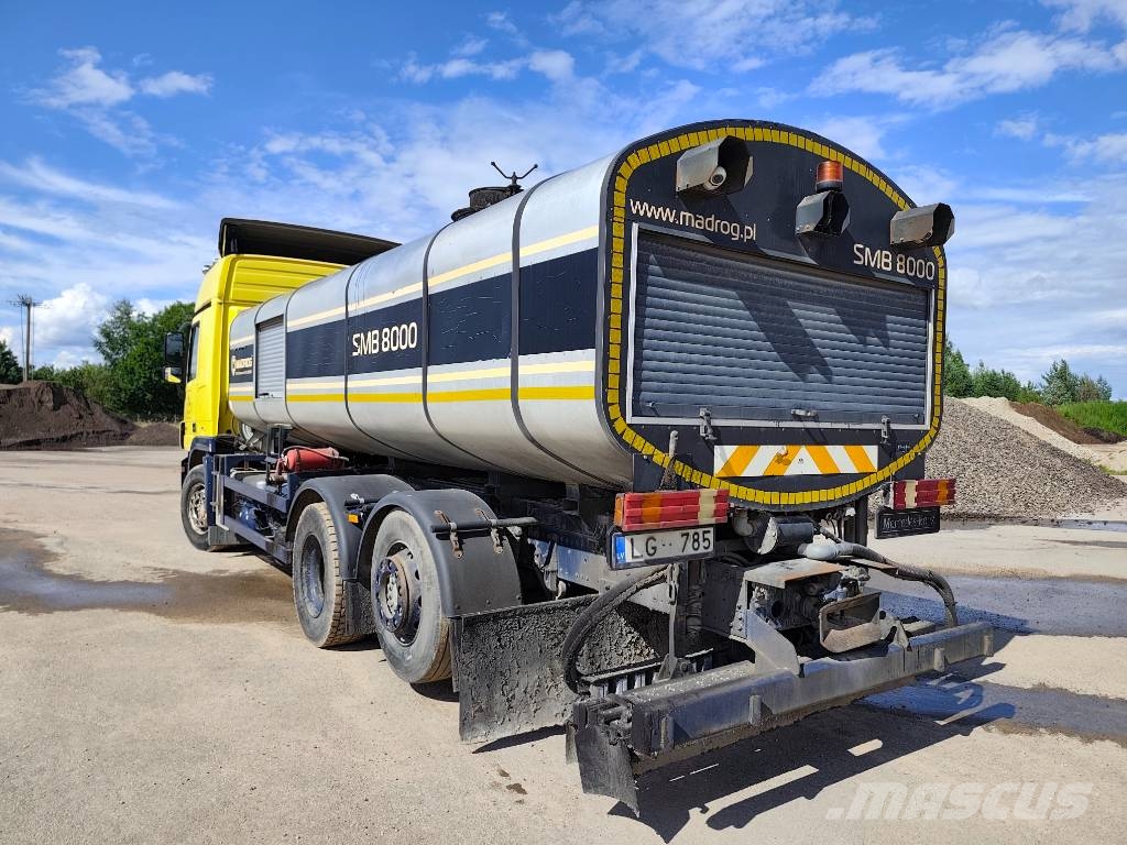 MB Crusher ACTROS MADROG MADROG SMB 8000 Bitumen Sprayer