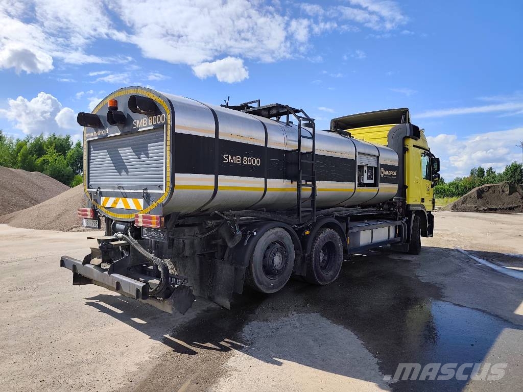 MB Crusher ACTROS MADROG MADROG SMB 8000 Bitumen Sprayer