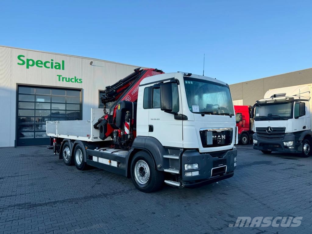 MAN TGS 26.320 6x2-2 BL - Fassi F660AXP.27 - L426 Fly- Polovne dizalice za sve terene