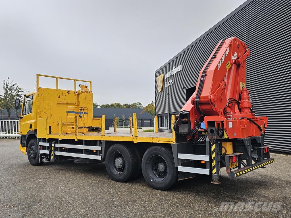 DAF CF 85.330 ATI / 40 t/m CRANE / KRAN / 8.500 km! Nosturiautot