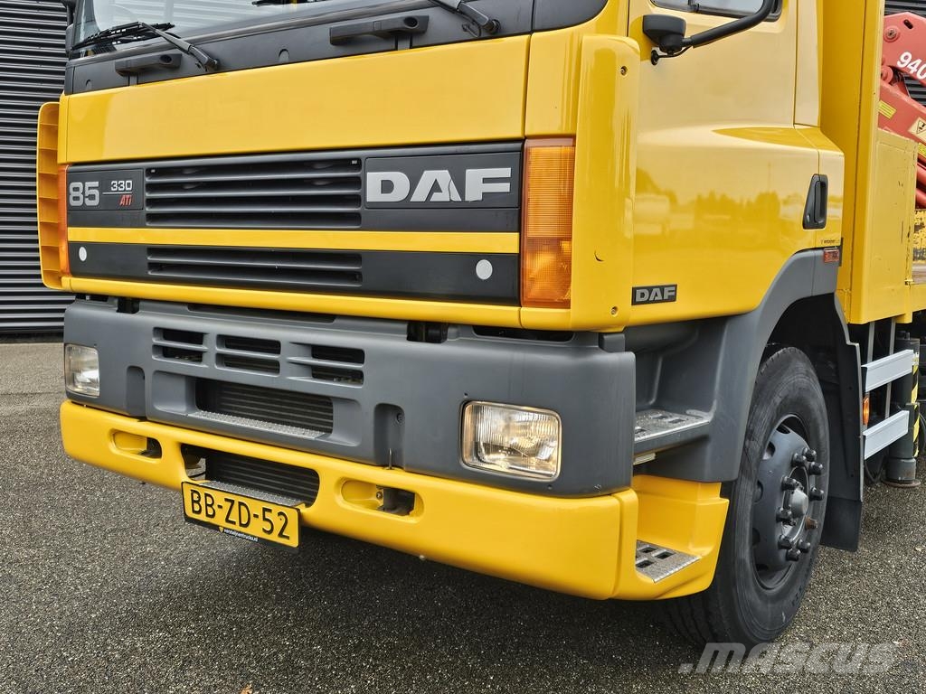 DAF CF 85.330 ATI / 40 t/m CRANE / KRAN / 8.500 km! Nosturiautot