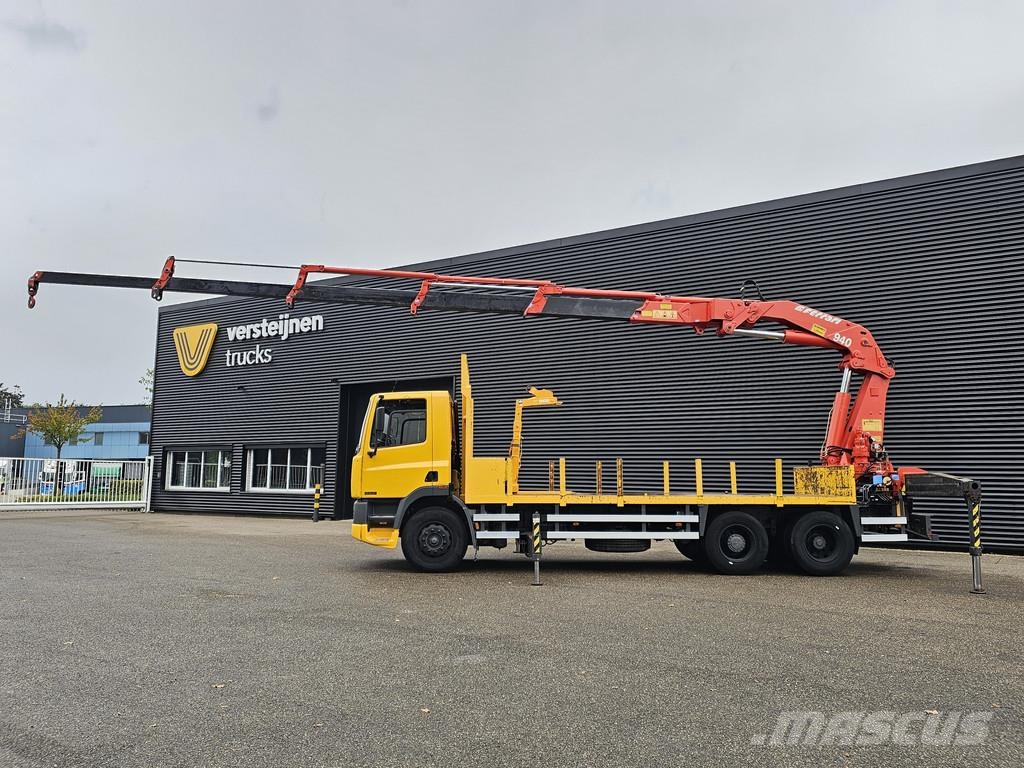 DAF CF 85.330 ATI / 40 t/m CRANE / KRAN / 8.500 km! Nosturiautot