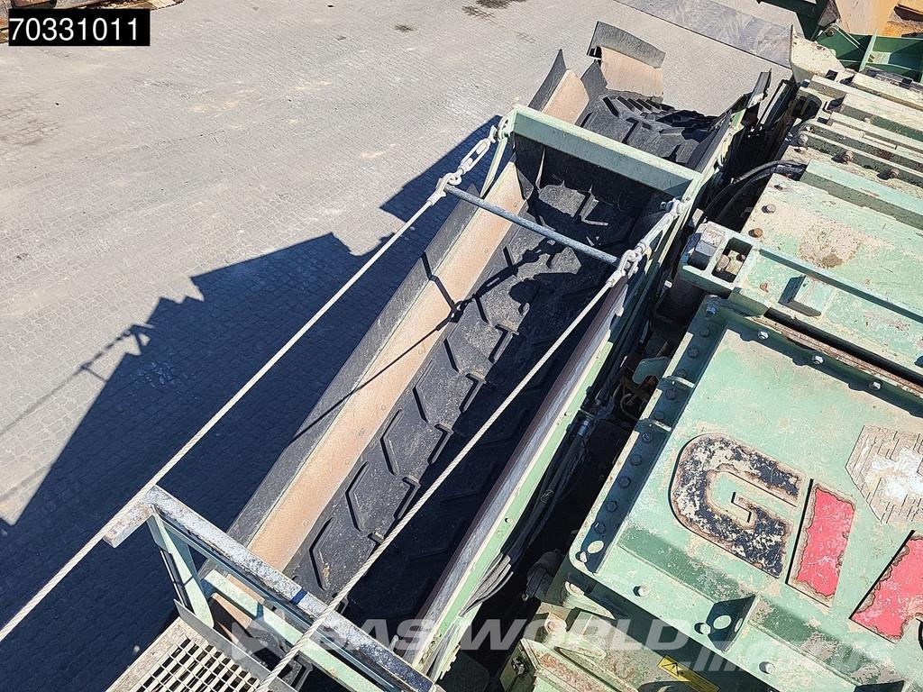 GIPO RC130 FDR Incl. 2x conveyor belt Mobile crushers