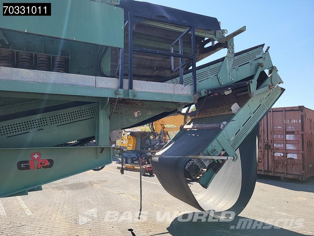 GIPO RC130 FDR Incl. 2x conveyor belt Mobile crushers