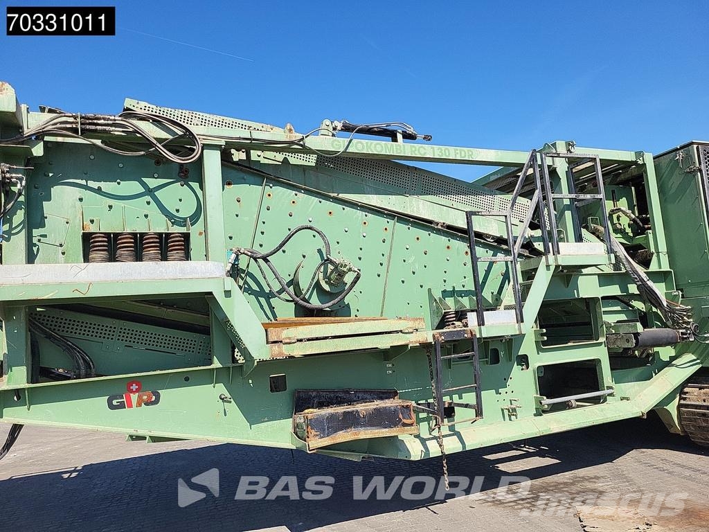 GIPO RC130 FDR Incl. 2x conveyor belt Mobile crushers