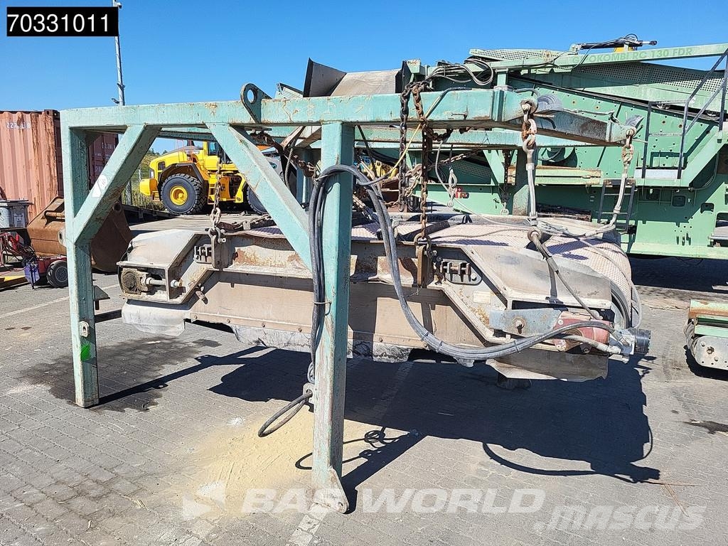 GIPO RC130 FDR Incl. 2x conveyor belt Mobile crushers