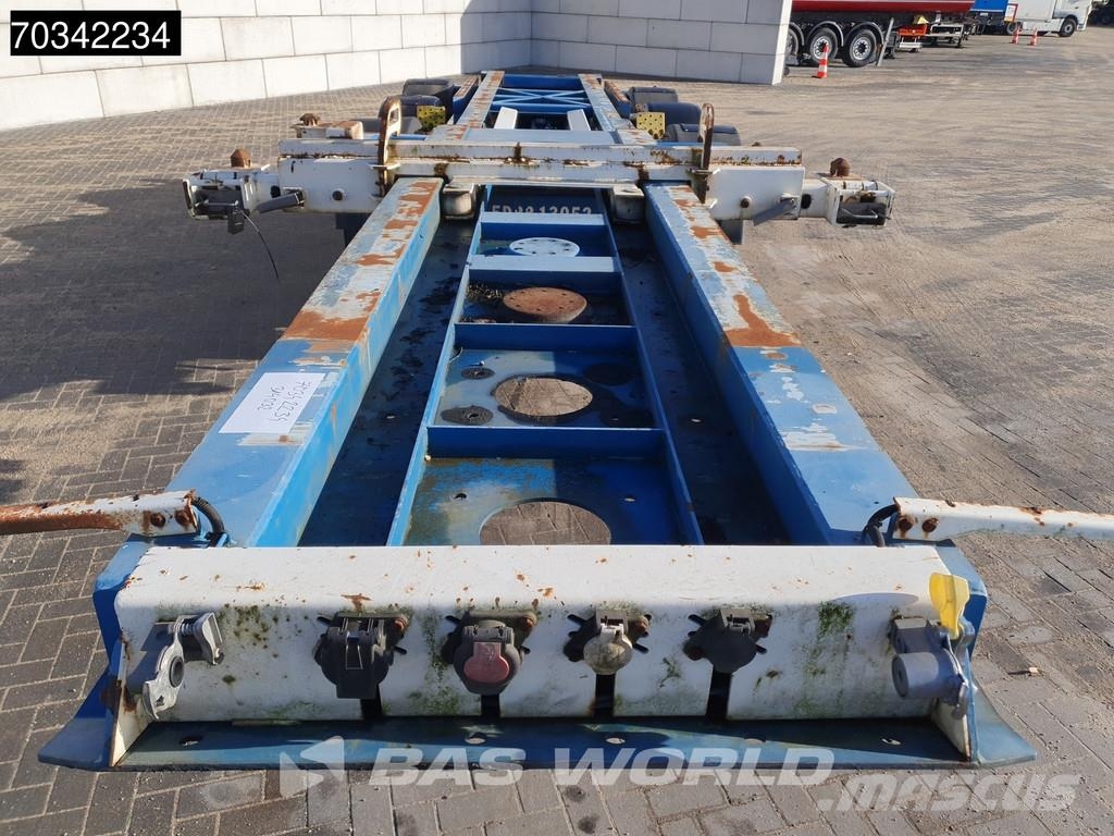 Renders - Has 3 axles Liftachse Mutl 45ft Semi remorque porte container