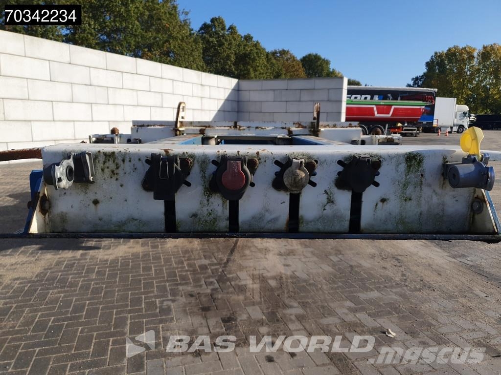 Renders - Has 3 axles Liftachse Mutl 45ft Semi remorque porte container