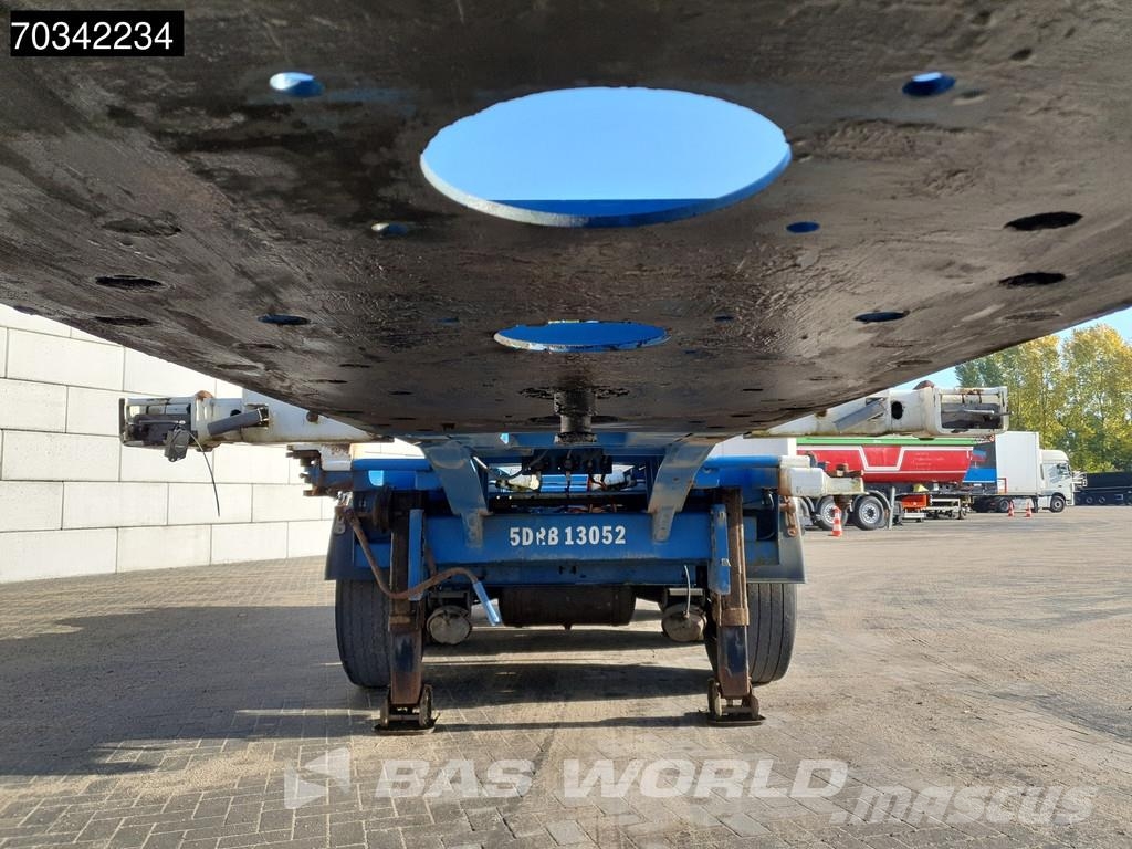 Renders - Has 3 axles Liftachse Mutl 45ft Semi remorque porte container