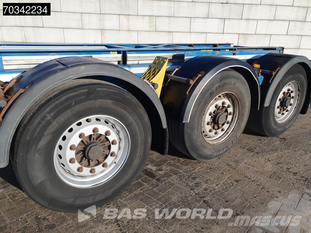 Renders - Has 3 axles Liftachse Mutl 45ft Semi remorque porte container
