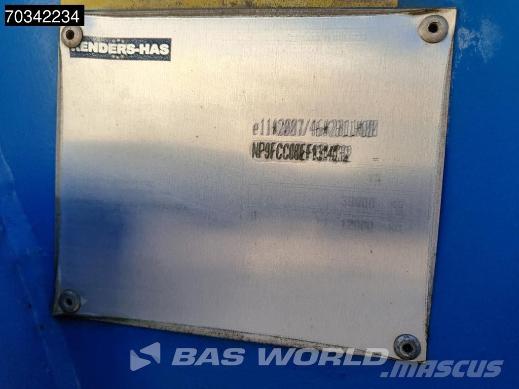 Renders - Has 3 axles Liftachse Mutl 45ft Semi remorque porte container