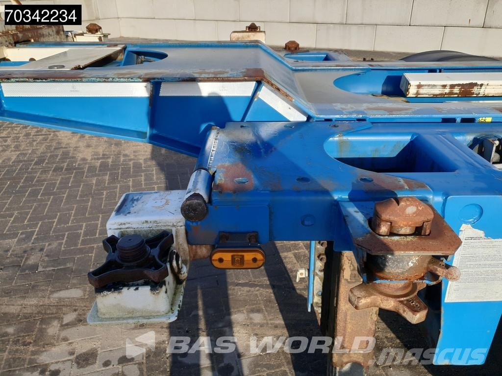 Renders - Has 3 axles Liftachse Mutl 45ft Semi remorque porte container