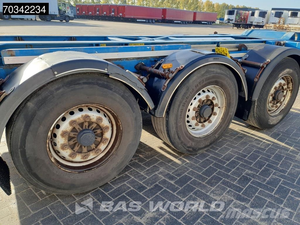 Renders - Has 3 axles Liftachse Mutl 45ft Semi remorque porte container