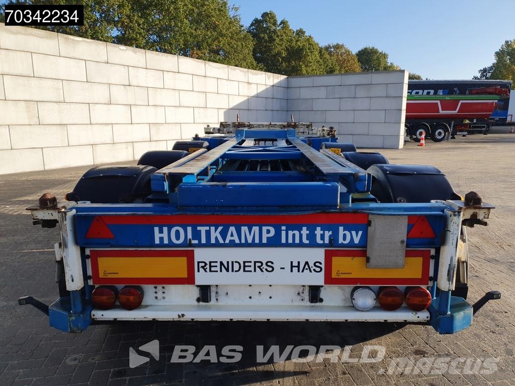 Renders - Has 3 axles Liftachse Mutl 45ft Semi remorque porte container