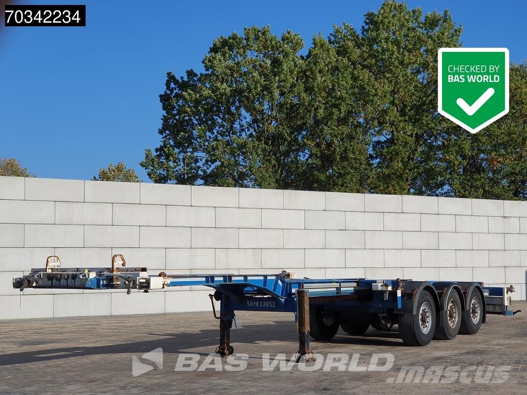 Renders - Has 3 axles Liftachse Mutl 45ft Semi remorque porte container