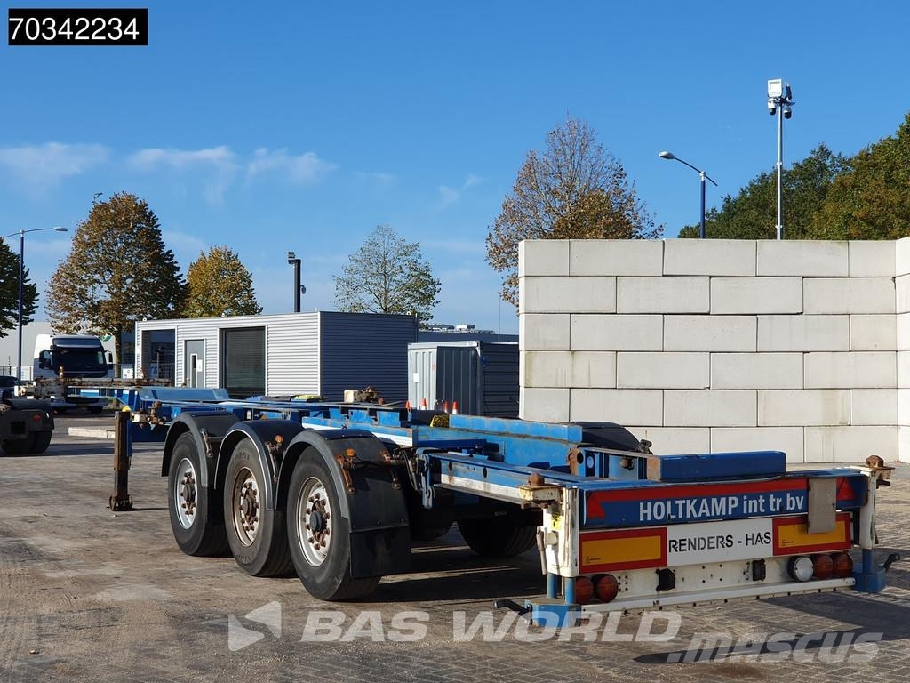 Renders - Has 3 axles Liftachse Mutl 45ft Semi remorque porte container