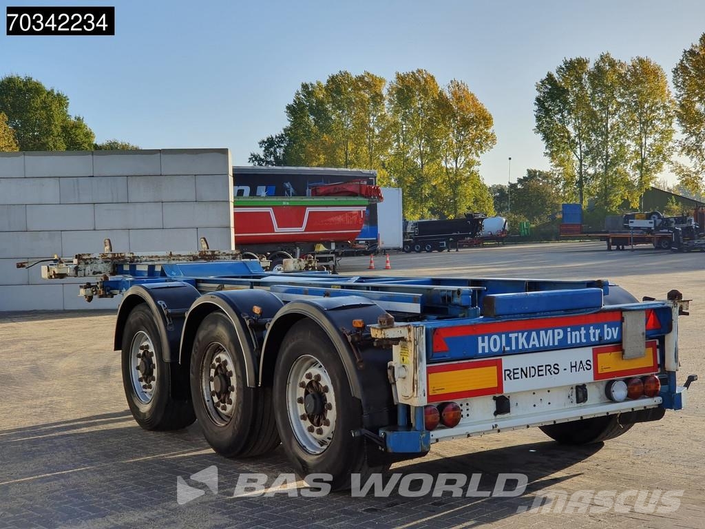 Renders - Has 3 axles Liftachse Mutl 45ft Semi remorque porte container