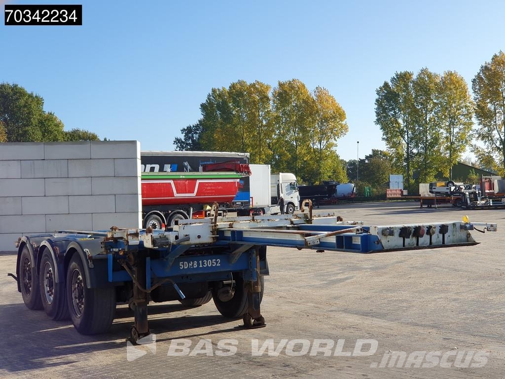 Renders - Has 3 axles Liftachse Mutl 45ft Semi remorque porte container