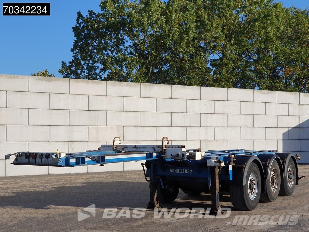 Renders - Has 3 axles Liftachse Mutl 45ft Semi remorque porte container