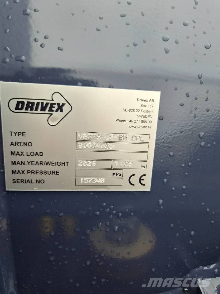 Drivex VB 370-3P/BM CPL Snežne daske i plugovi