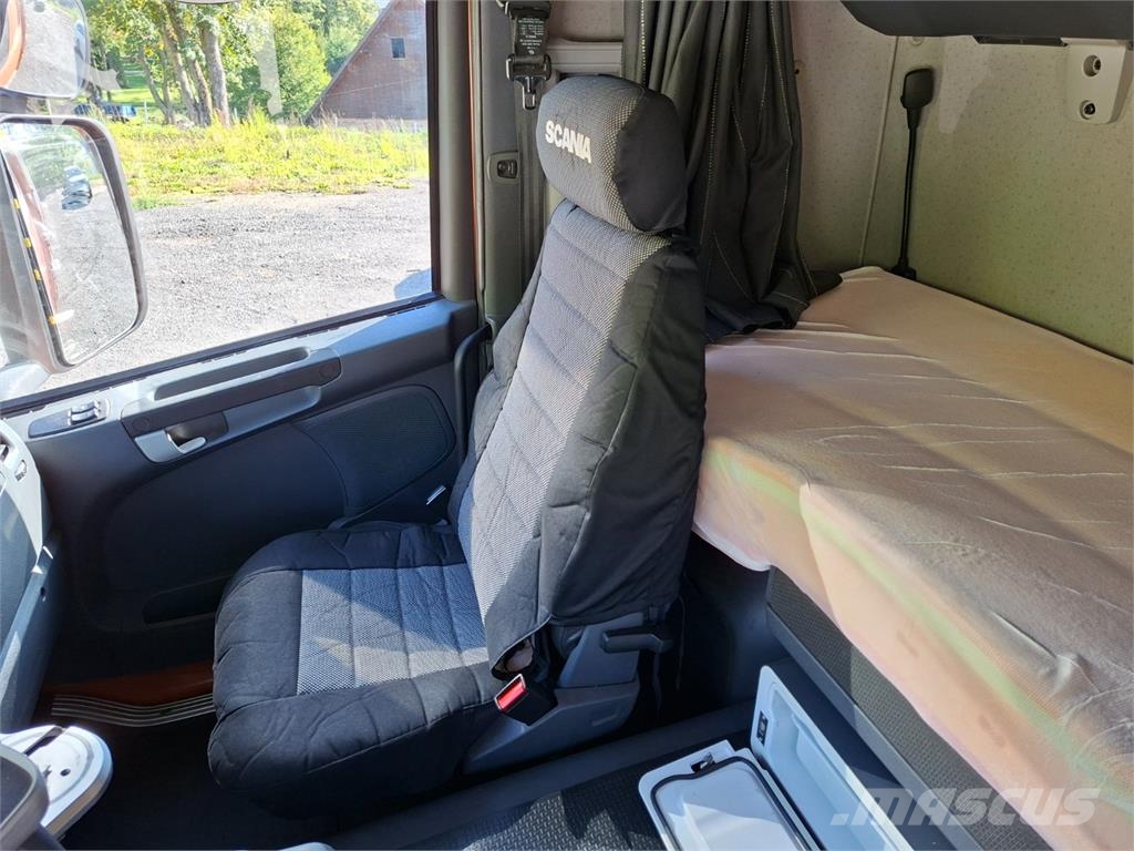 Scania G450 6X4 + PALFINGER M12Z105 +  DOLL A3K-9L500-6 Chassis met cabine