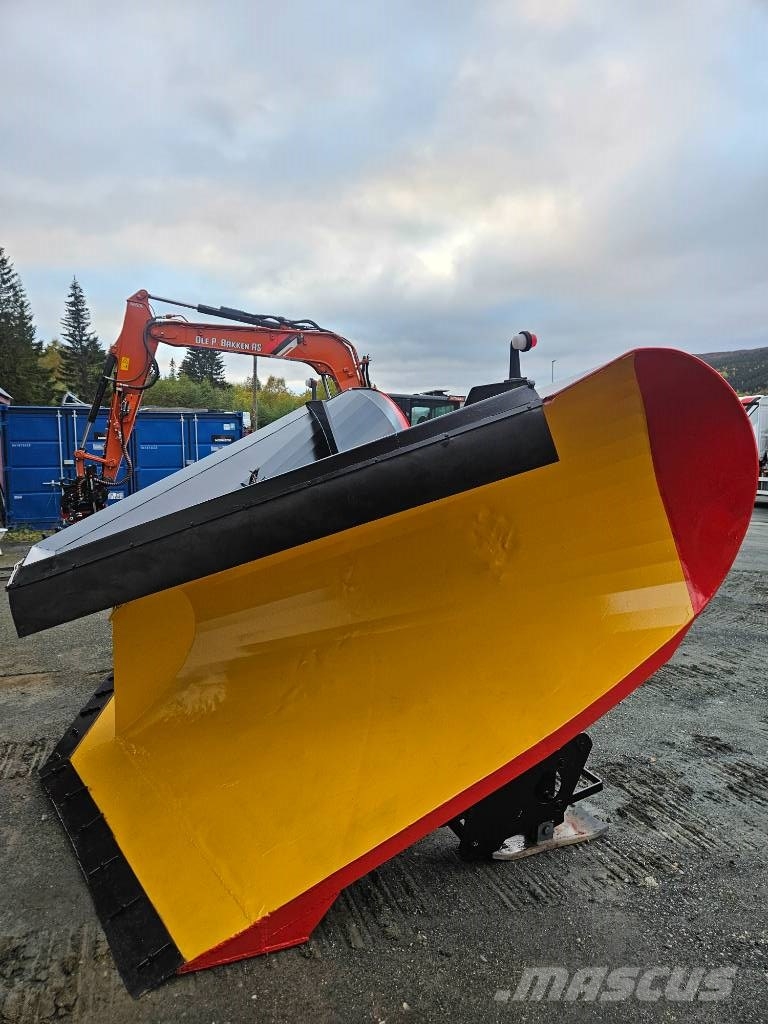 Jett plow Spesielt utformet for mye snø, Genial for opptak a محاريث