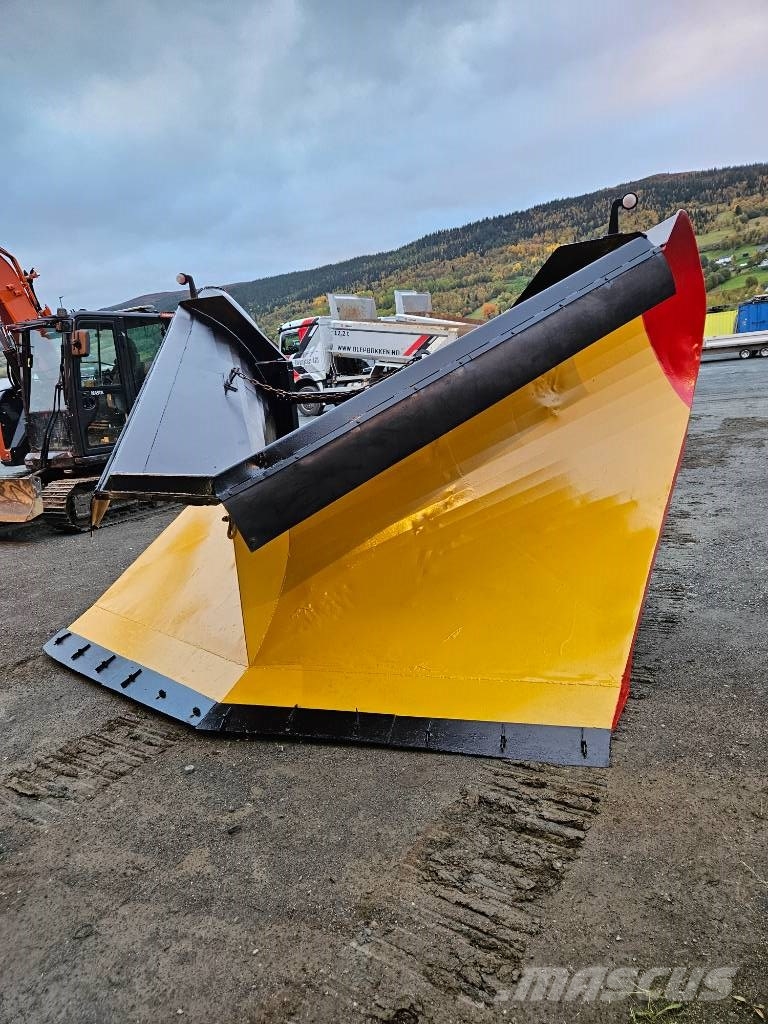 Jett plow Spesielt utformet for mye snø, Genial for opptak a محاريث