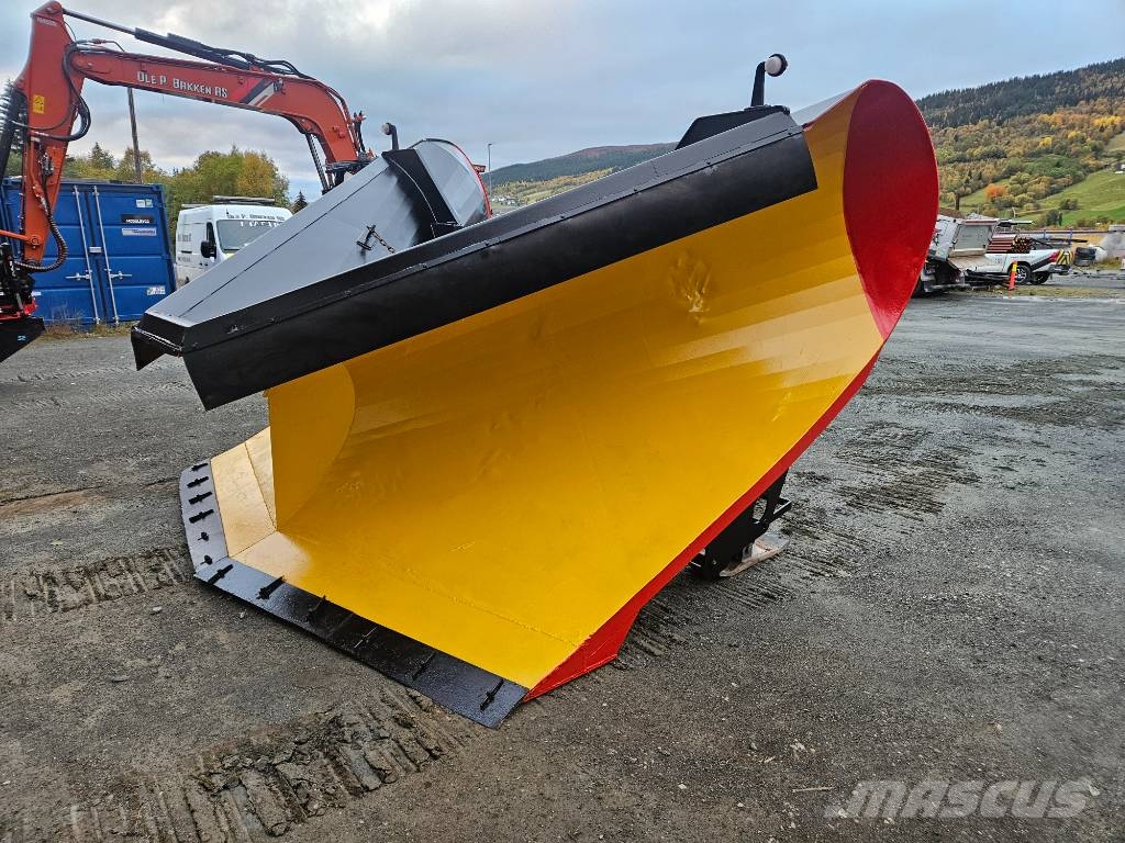 Jett plow Spesielt utformet for mye snø, Genial for opptak a محاريث