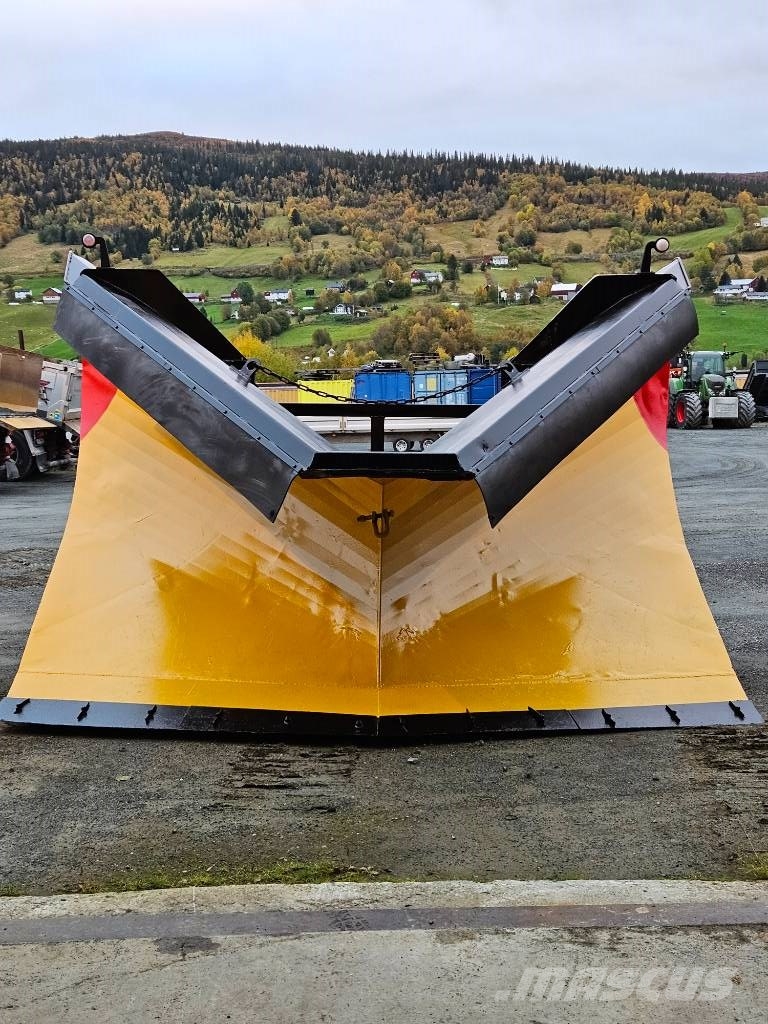 Jett plow Spesielt utformet for mye snø, Genial for opptak a محاريث